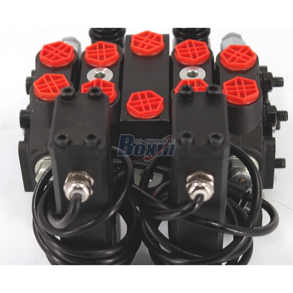 DCV60 Electric Motor 2 Spool Sectional Valve Factory Direct Supply detail image
